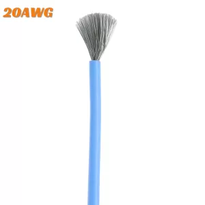 Dây Điện Silicon Mềm Màu Xanh Dương 20AWG